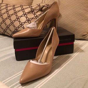 Vince Camuto nude heels